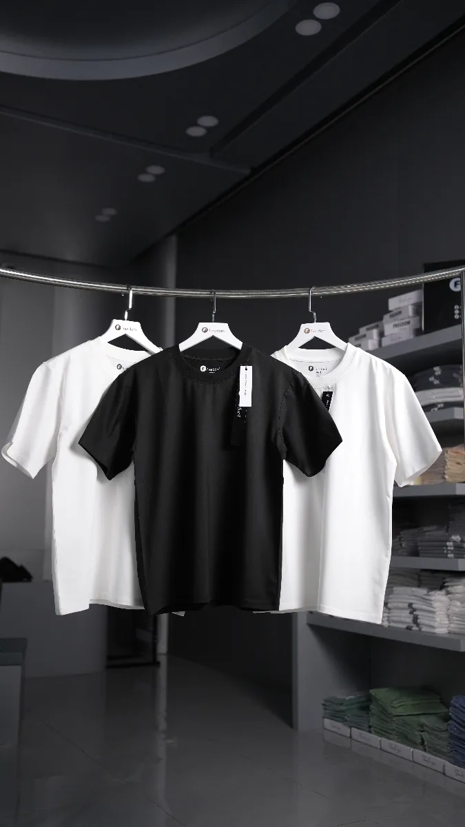 ເສື້ອຍືດຜ້າ FA03 PREMIUM COTTON 4C