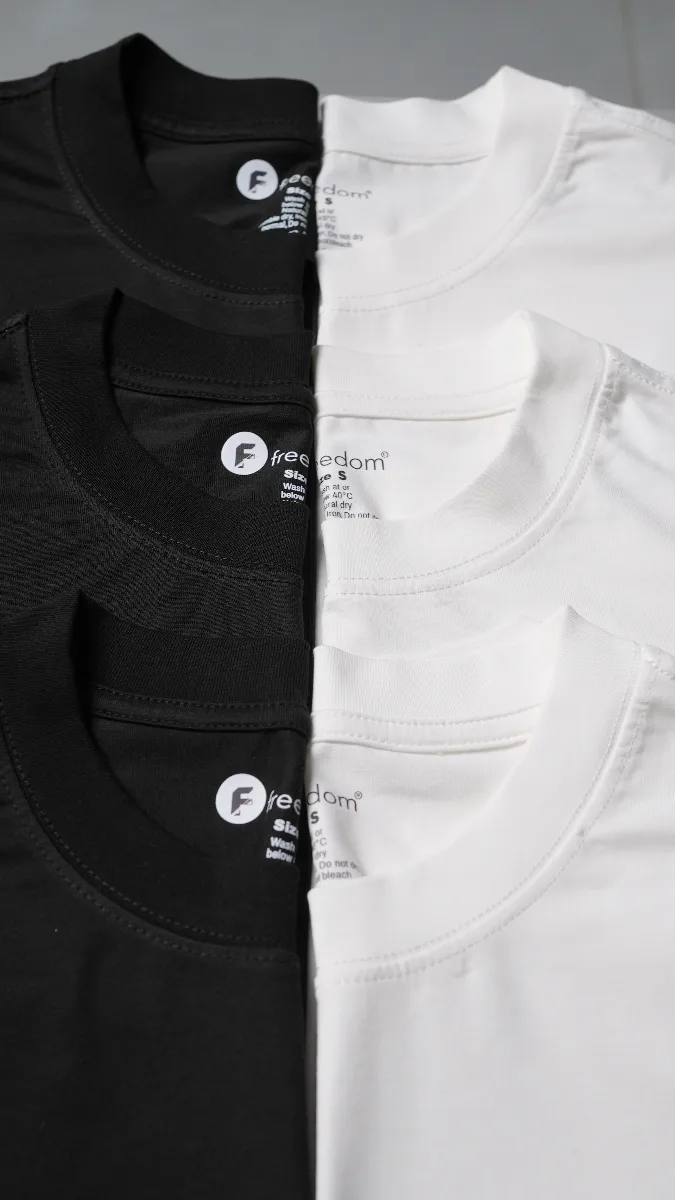 ເສື້ອຍືດຜ້າ FA03 PREMIUM COTTON 4C